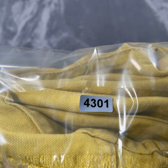 Lykke Wullf Perfected Ranch Pant 2 Yellow Patch Pockets Cotton Retro High Rise - Picture 15 of 15